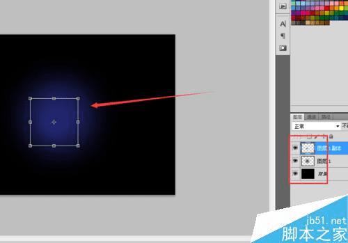如何使用PS制作梦幻漂亮发光的蓝色艺术字?
