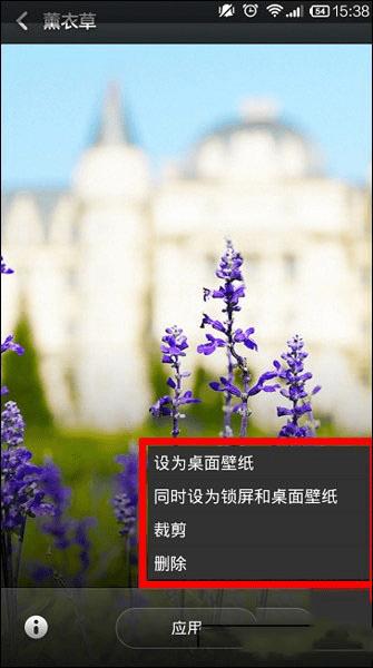 小米4C设置壁纸的步骤