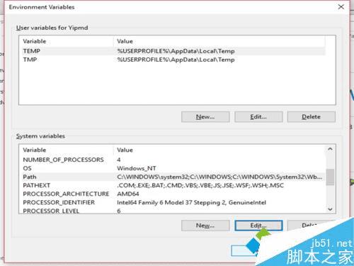 win10系统安装mysql数据库后配置环境变量的方法步骤