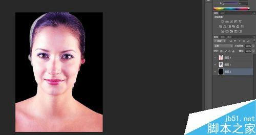 使用PS将一个美女变成骷髅的GIF动态的技巧