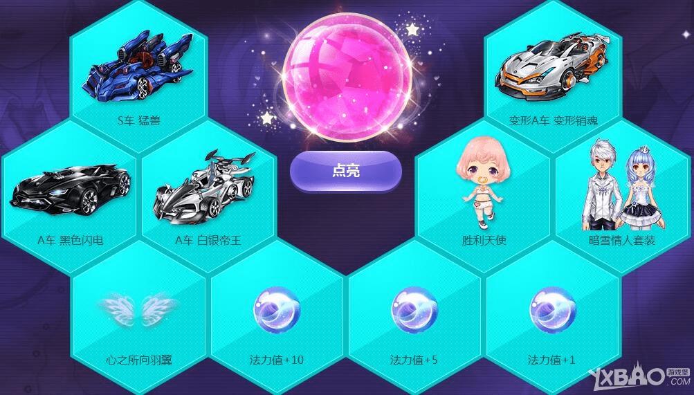 QQ飞车迷幻魔法球活动的内容的详细介绍