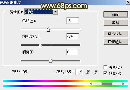 如何在ps中将树丛中的人物加上柔和的秋季暖色?