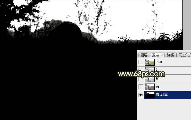 在ps中调出唯美的秋季霞光色的步骤