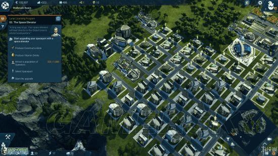 纪元2205的建筑建造游戏的详细评测