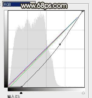 怎么样在ps中调制出秋季冷褐色草原人物图片?