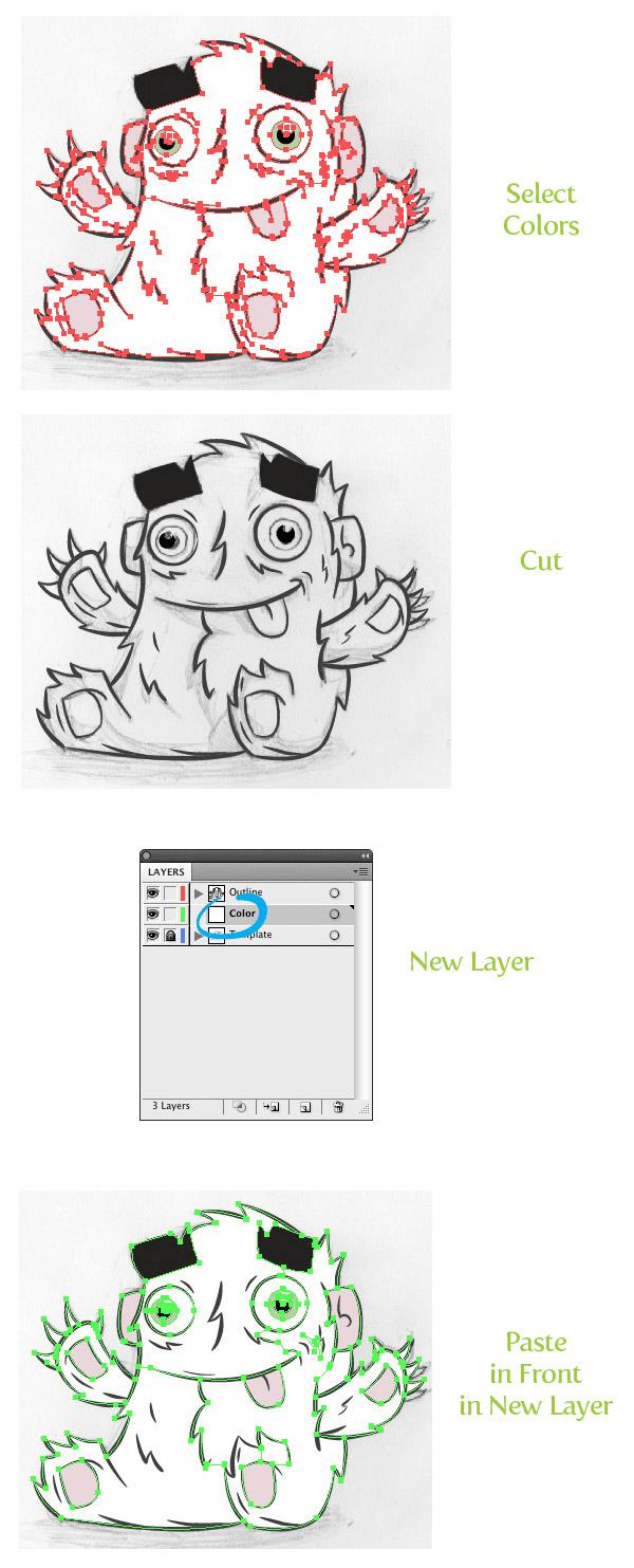 如何在AI中绘制一个可爱卡通风格的老人?