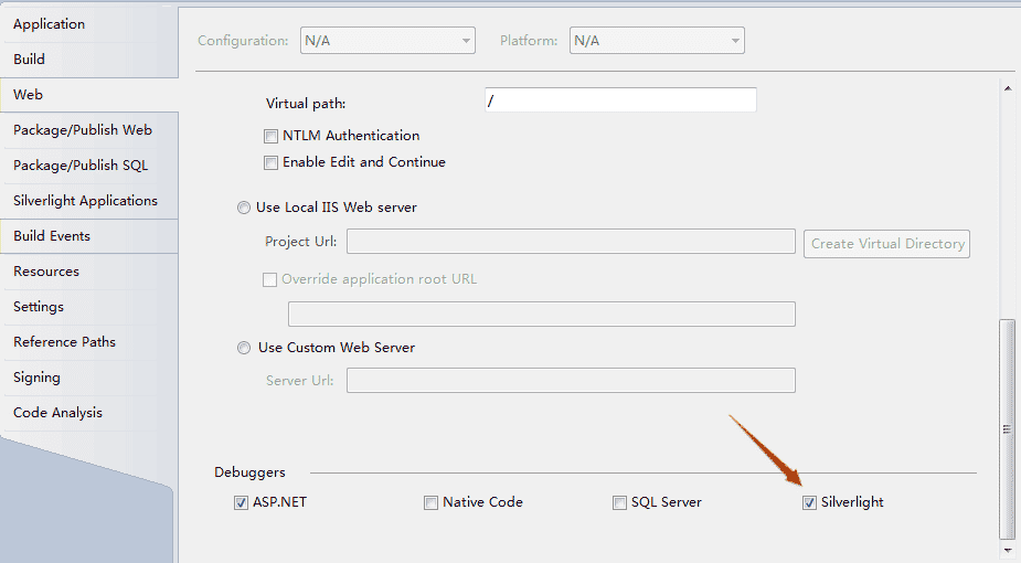 VS2010Silverlightʱ޷׳쳣Ĳ