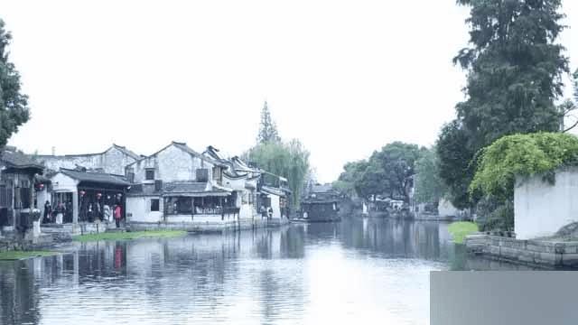 如何在PS中把照片制作成漂亮的水墨山水风景画效果?