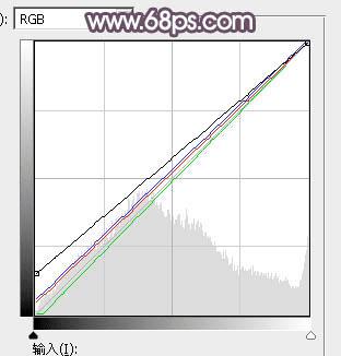 怎么样在ps将树林人物图片造出造出唯美的淡调紫红色特效?