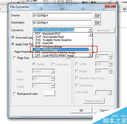 在CorelDRAW中把文件的全部资料以图片形式逐页输出的步骤