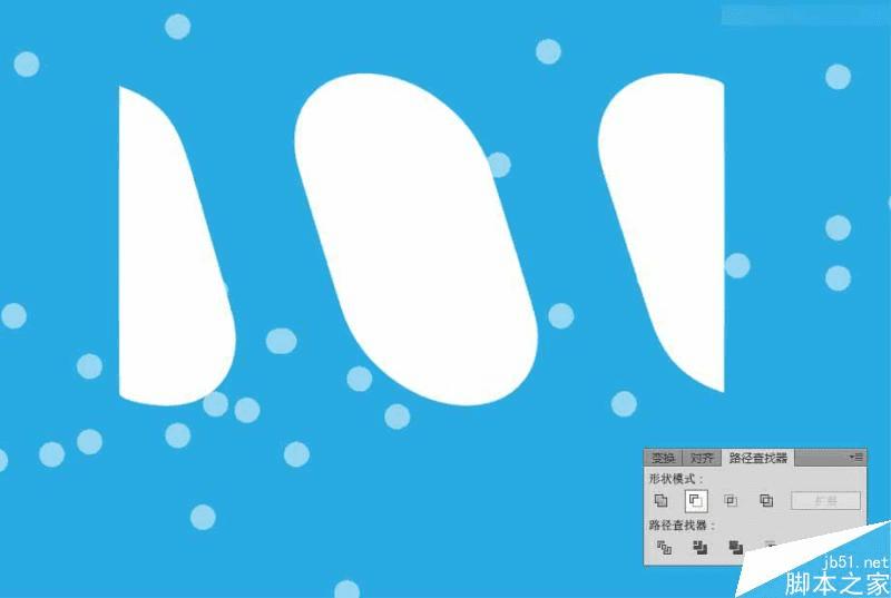 在Illustrator中绘制清新字体的扁平化风格海报字体的技巧