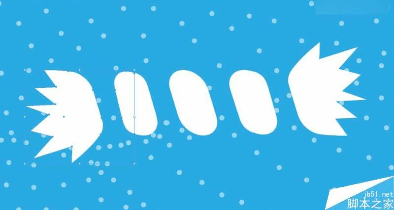 在Illustrator中绘制清新字体的扁平化风格海报字体的技巧