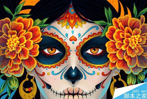 ��ô����AI�л���Ư����ӡ�ڰ�Ů��ͷ��廭��