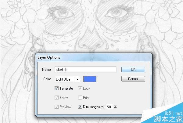 怎么样在AI中绘制漂亮得印第安女人头像插画?