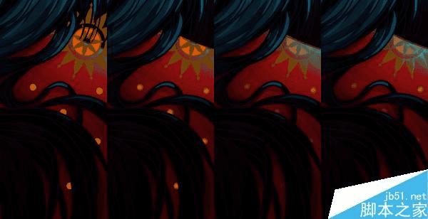 ��ô����AI�л���Ư����ӡ�ڰ�Ů��ͷ��廭��