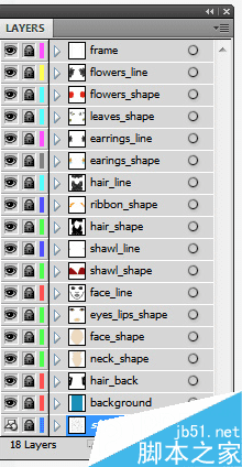 怎么样在AI中绘制漂亮得印第安女人头像插画?