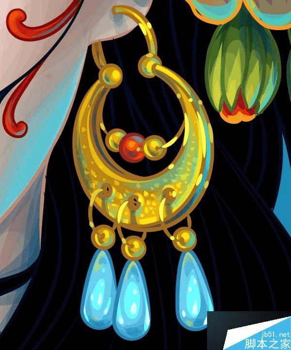 ��ô����AI�л���Ư����ӡ�ڰ�Ů��ͷ��廭��