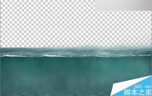 怎么样在ps中合成海洋巨龟驮着岛在水上漂浮的效果图?