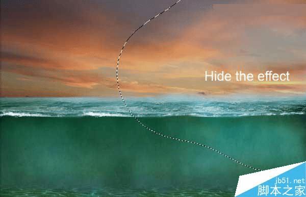 怎么样在ps中合成海洋巨龟驮着岛在水上漂浮的效果图?