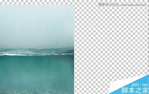 怎么样在ps中合成海洋巨龟驮着岛在水上漂浮的效果图?