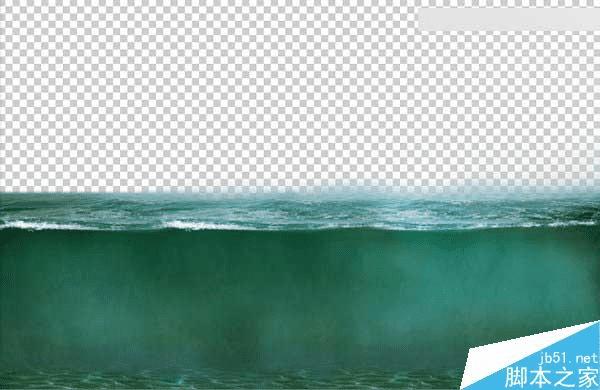 怎么样在ps中合成海洋巨龟驮着岛在水上漂浮的效果图?