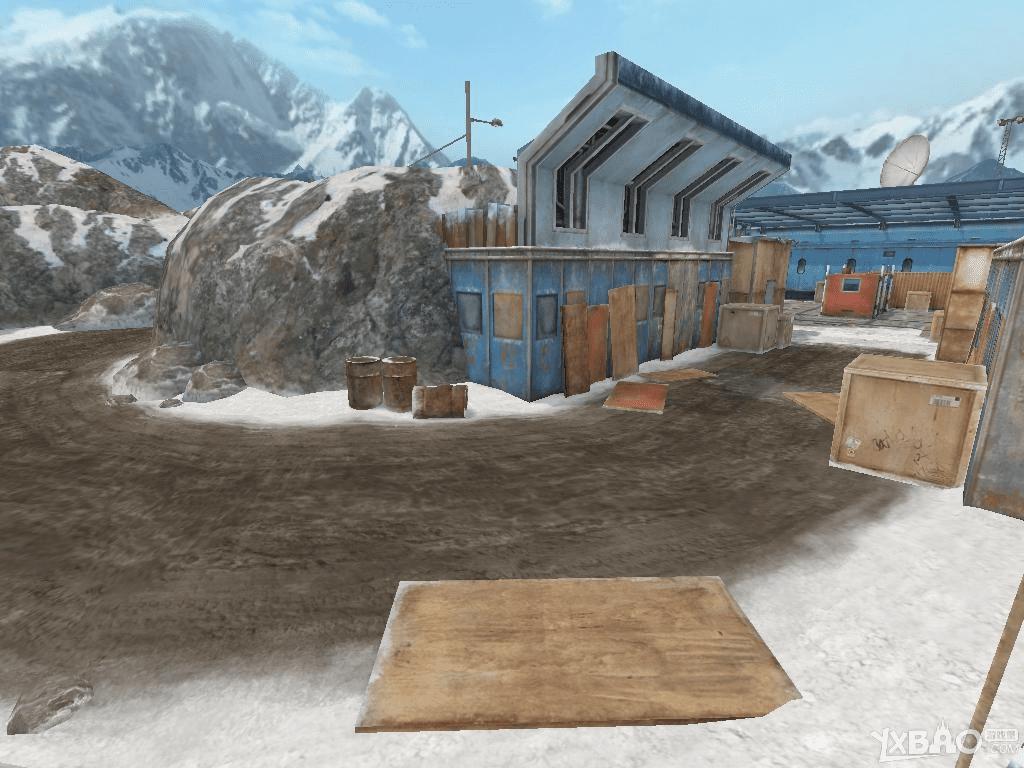 CF枪王排位第三赛季南极基地的位置在哪?