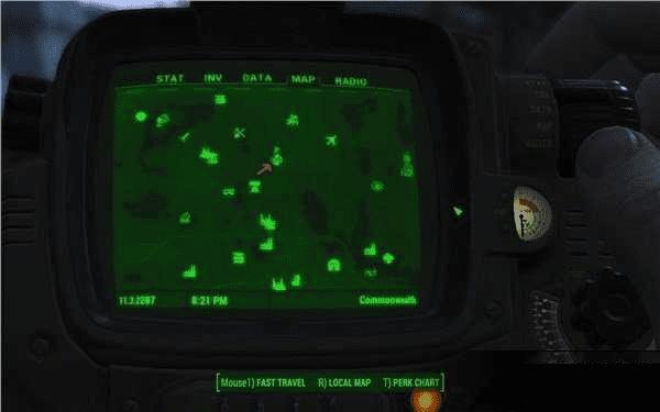 辐射4异形彩蛋位置坐标