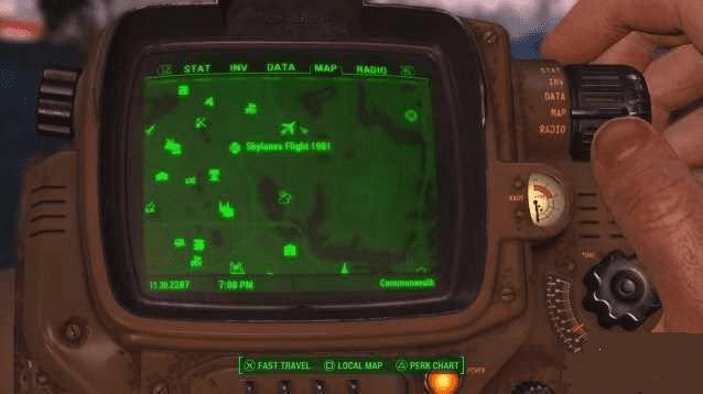 怎么样获取辐射4炫彩服装位置?