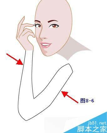 怎么样在AI中绘制清纯女孩插画?