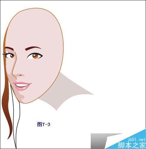 怎么样在AI中绘制清纯女孩插画?