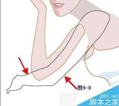 怎么样在AI中绘制清纯女孩插画?