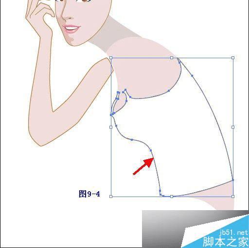 怎么样在AI中绘制清纯女孩插画?