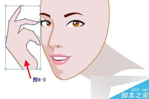 怎么样在AI中绘制清纯女孩插画?