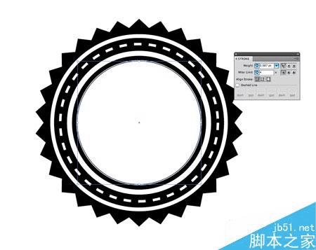 如何在illustrator中绘制精细的矢量徽章?