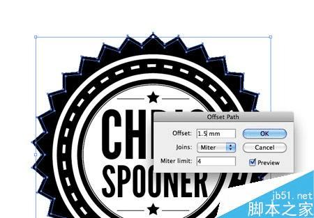 如何在illustrator中绘制精细的矢量徽章?