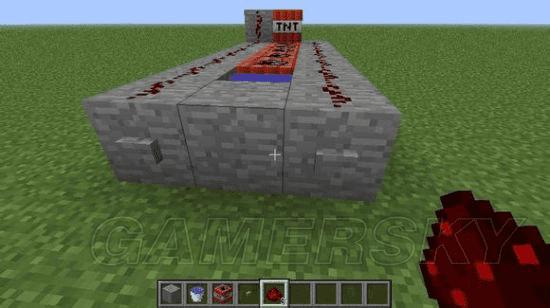 在我的世界中制作大炮红石的方法技巧