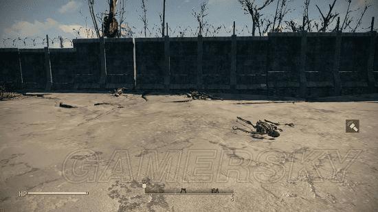 如何清除辐射4房屋内的骨架?