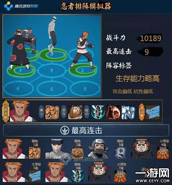 怎么样搭配火影忍者ol无改版阵容?