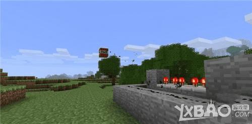 如何制作我的世界0.13.1tnt机关炮?