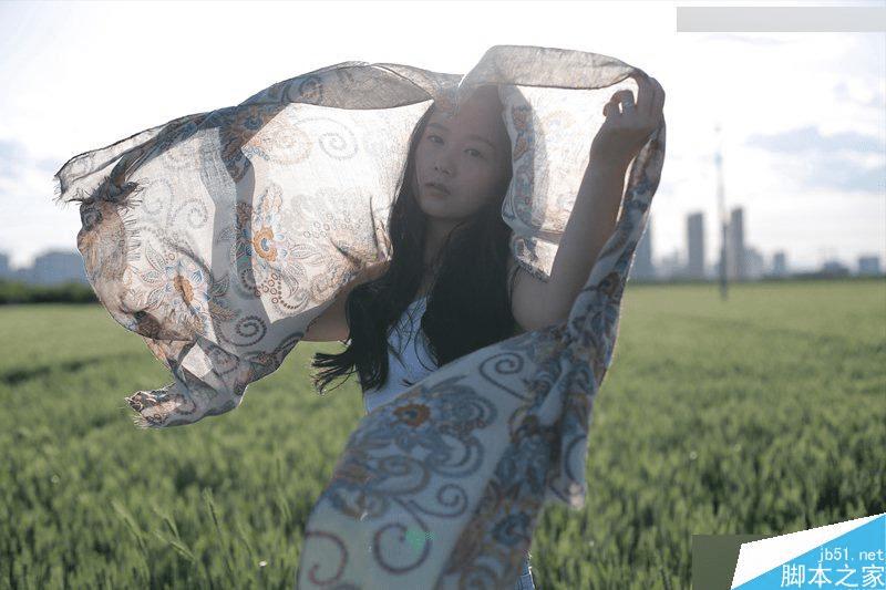 如何使用ps将逆光外景人像调出甜美肤色效果?