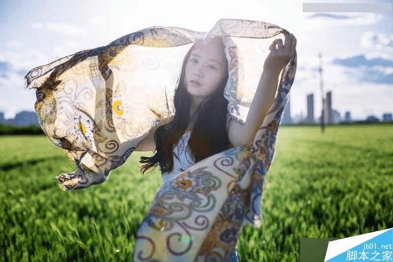 如何使用ps将逆光外景人像调出甜美肤色效果?