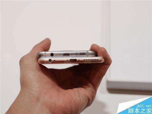 三星S7 Edge真机和苹果6s Plus之间的区别介绍