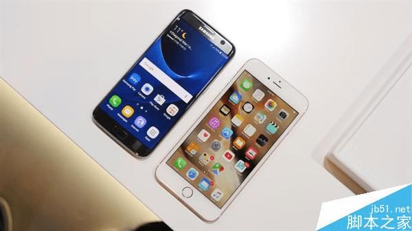 三星S7 Edge真机和苹果6s Plus之间的区别介绍