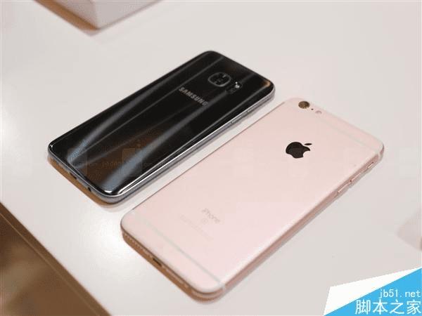 三星S7 Edge真机和苹果6s Plus之间的区别介绍