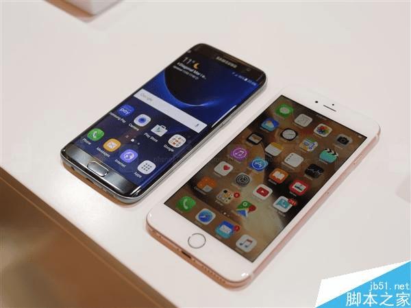 三星S7 Edge真机和苹果6s Plus之间的区别介绍