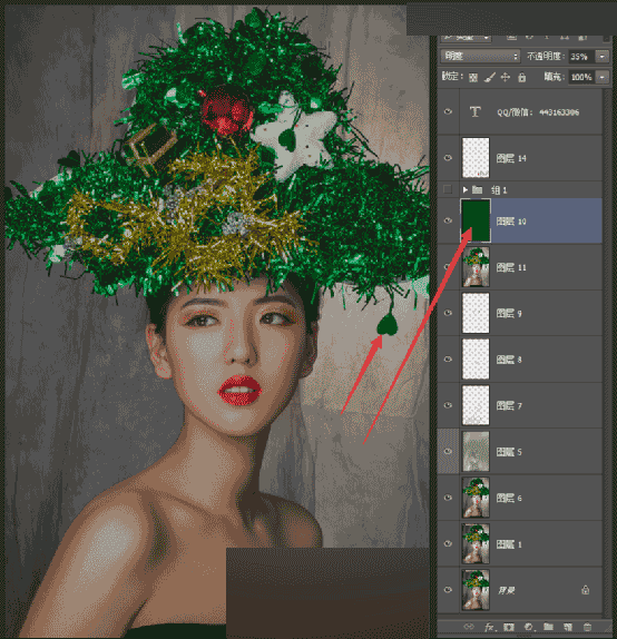 如何在ps中将时尚人像进行后期商业精修处理?
