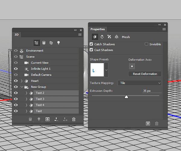 怎么样在PS中利用3D工具制作细腻的浮雕花纹立体字?