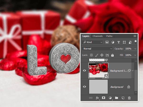 怎么样在PS中利用3D工具制作细腻的浮雕花纹立体字?