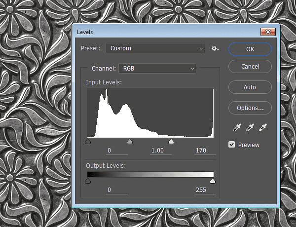 怎么样在PS中利用3D工具制作细腻的浮雕花纹立体字?