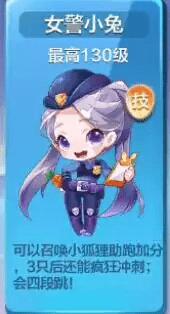如何获取天天酷跑女警小兔?